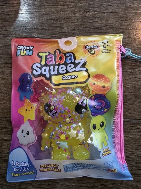 NIB Lot of 6 toys! 3taba squishies,1orange gumdrop, 1snarkie, 1rainbow squish - Picture 6 of 9